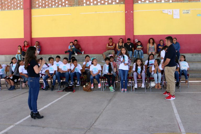 Alumnos de la UTR Aguascalientes enseñan inglés en comunidades rurales