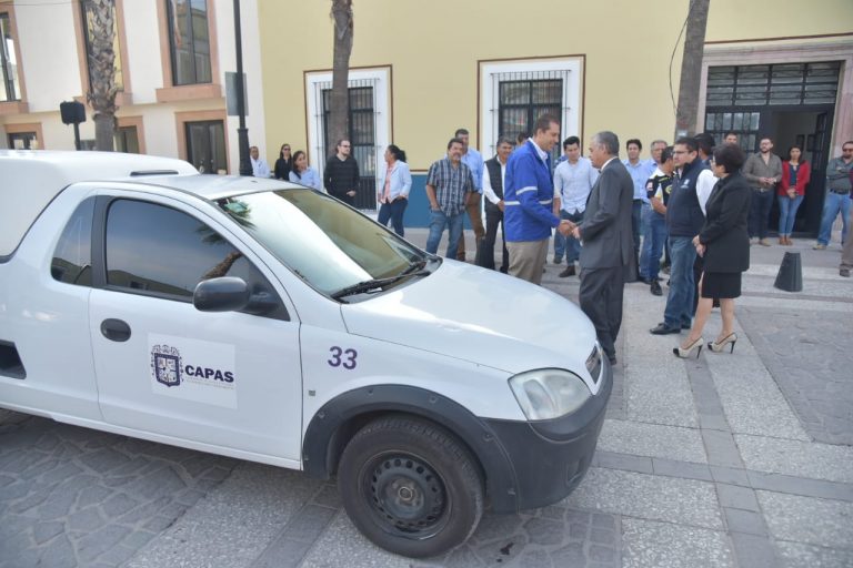 Equipan con nueva unidad a Capas en Jesús María en Aguascalientes