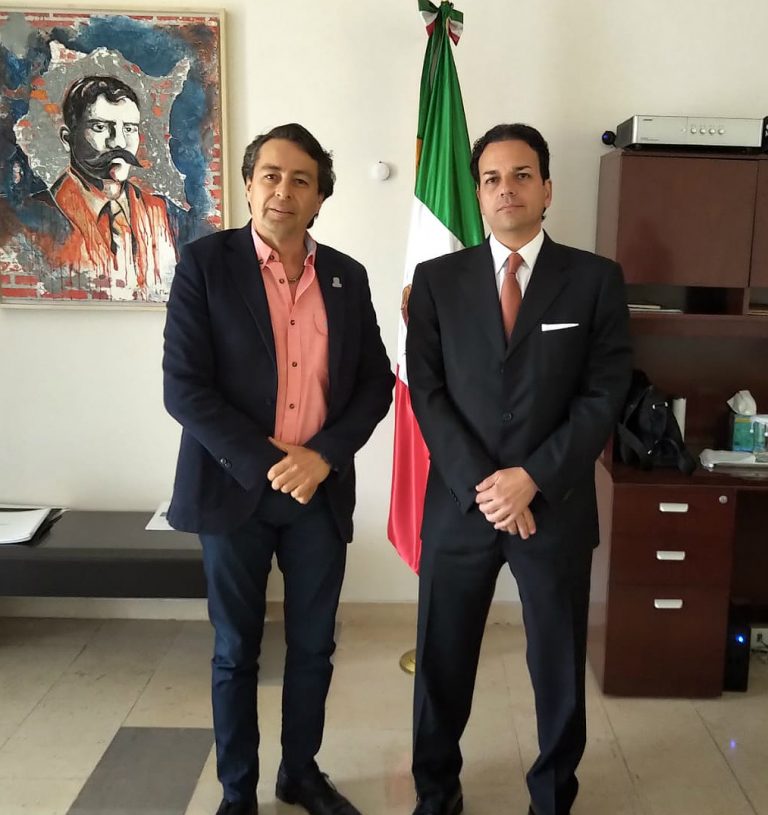 Se reúne secretario de Obras Públicas de Aguascalientes con titular de Infraestructura, Movilidad y Transporte de Puebla
