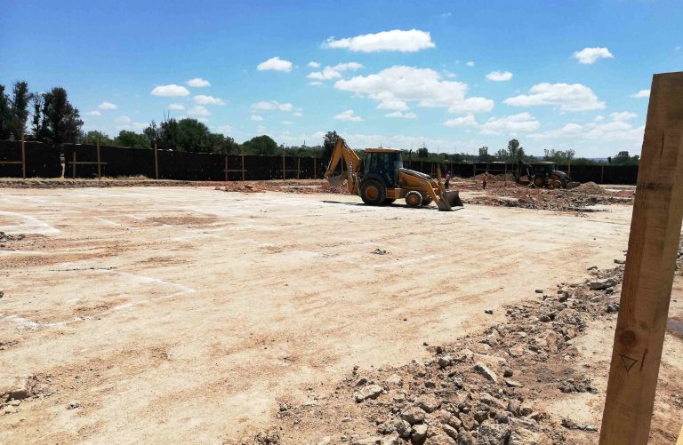 Supervisan obra de construcción en Ciudad Justicia de Aguascalientes