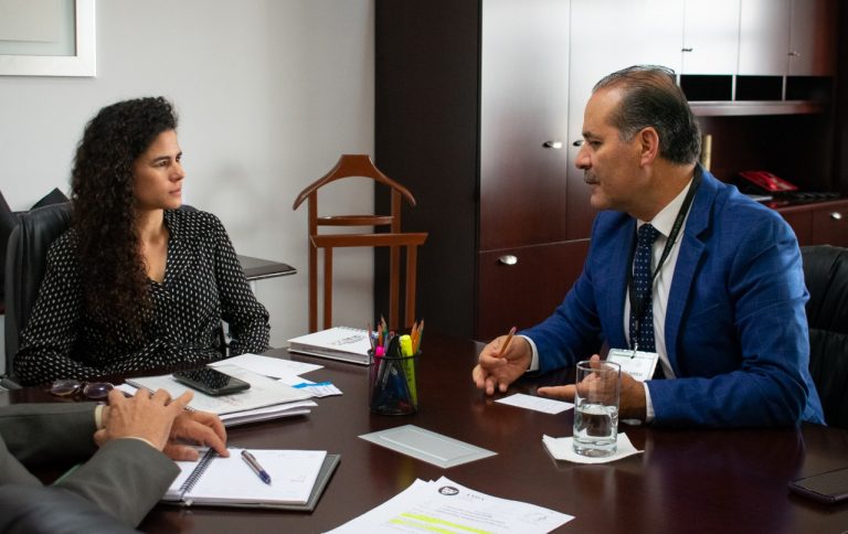 Se reúne gobernador de Aguascalientes con titular de la Secretaría del Trabajo 