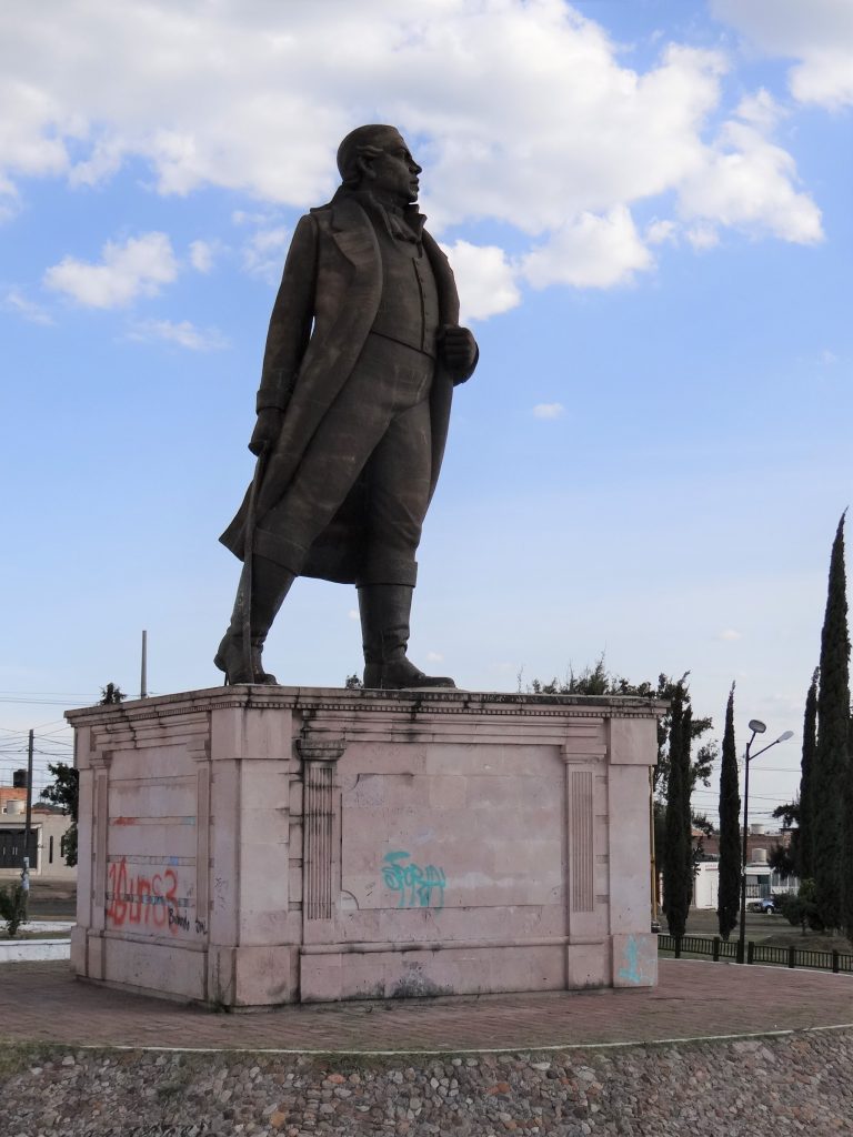 Del Arte Público en Aguascalientes: escultura andarina