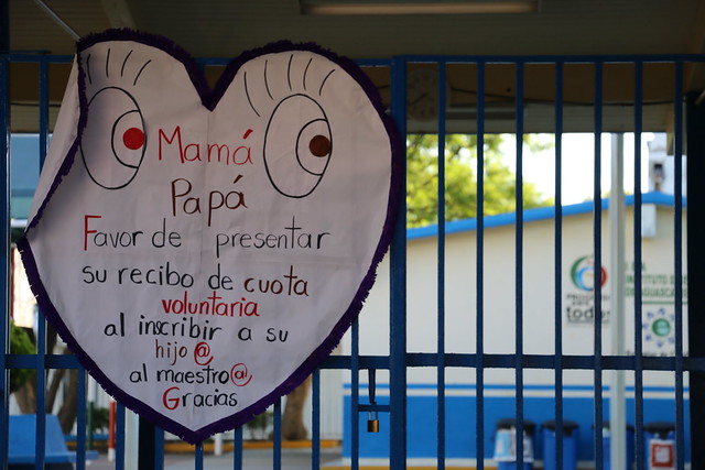 30 por ciento de los padres en Aguascalientes aportaron cuota voluntaria en el ciclo 2018-2019