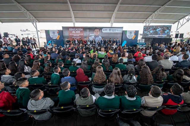 Dan arranque oficial al Ciclo Escolar 2019-2020 en Aguascalientes