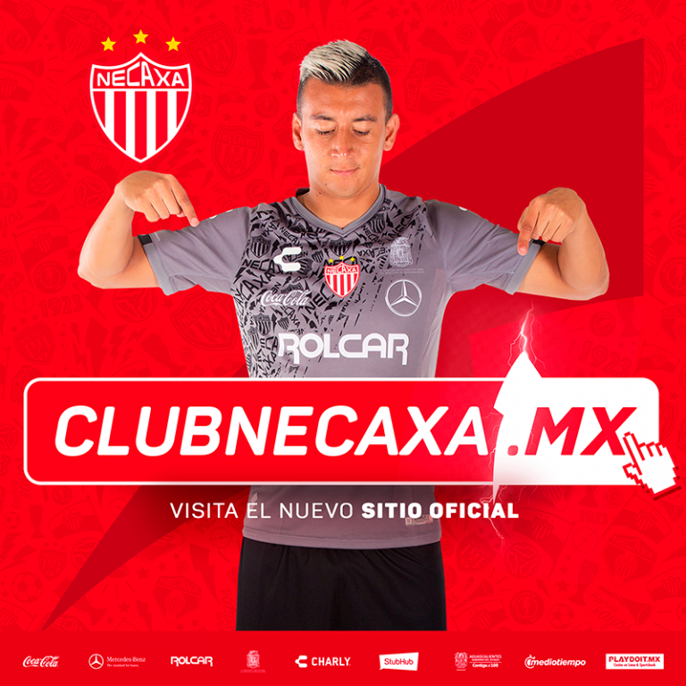 Club Necaxa Aguascalientes renueva sitio web