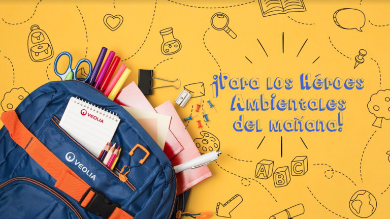 Contribuye Veolia Aguascalientes con donación de útiles escolares  