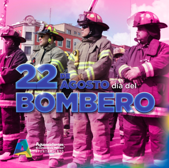 Reconocen a bomberos de Aguascalientes en su día