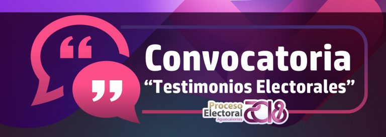 Convoca IEE a la ciudadanía a compartir experiencias sobre elección de Ayuntamientos en Aguascalientes