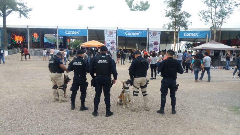 Concluye operativo de seguridad de la Feria de los Chicahuales en Jesús María, Aguascalientes