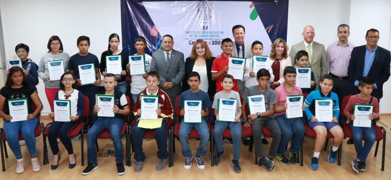 Ganadores de Olimpiada del Conocimiento representarán a Aguascalientes en Convivencia Cultural 2019   
