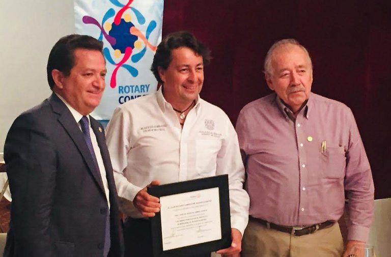 Conocen rotarios la infraestructura del Proyecto Estatal de Movilidad en Aguascalientes