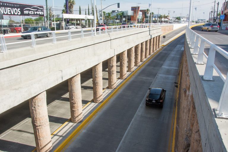 Supervisan obras de paso a desnivel de Antiguo Camino a San Ignacio y del C5