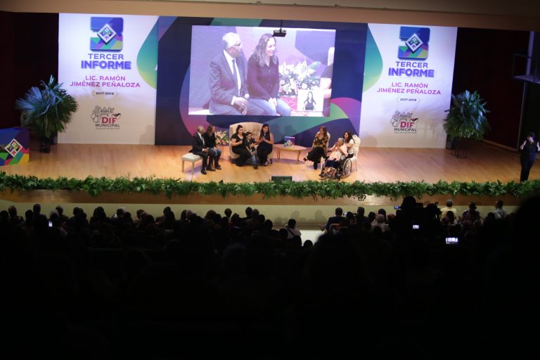 Rinde su Tercer Informe de Actividades al frente del DIF Municipal de Aguascalientes