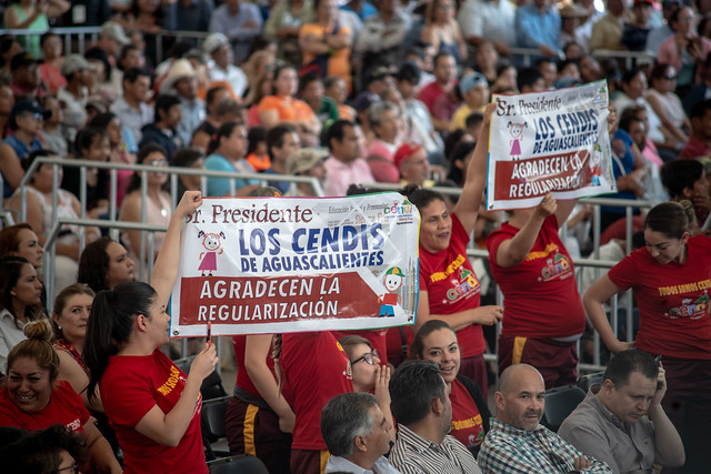 El recurso para colegios y Cendis Sierra Fría de Aguascalientes es de 33 millones de pesos