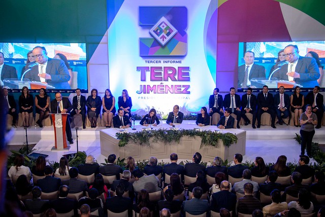 Último informe de la actual administración capitalina de Aguascalientes