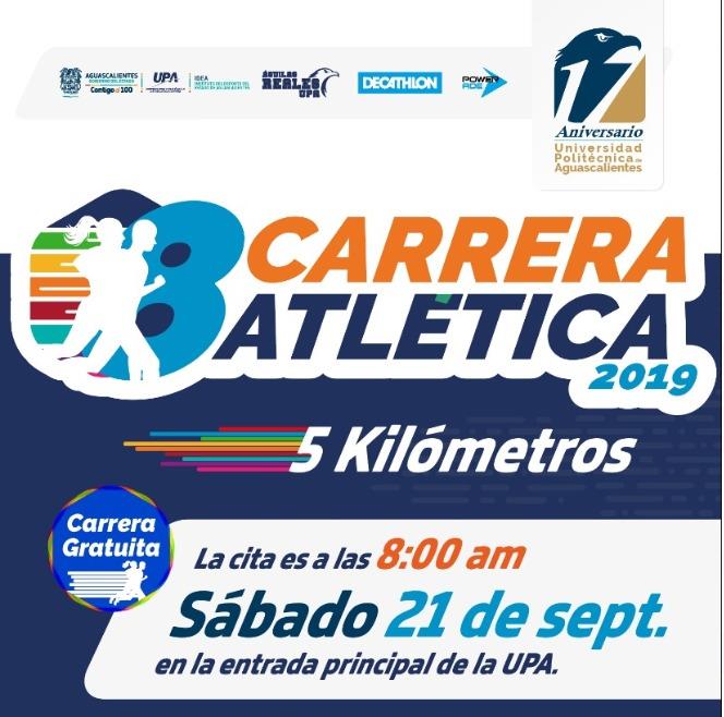 Politécnica de Aguascalientes Celebrará la Octava Carrera Atlética    
