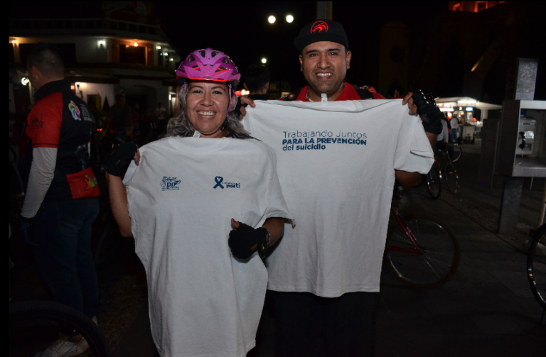 Realizan rodada Latiendo por Ti en Aguascalientes