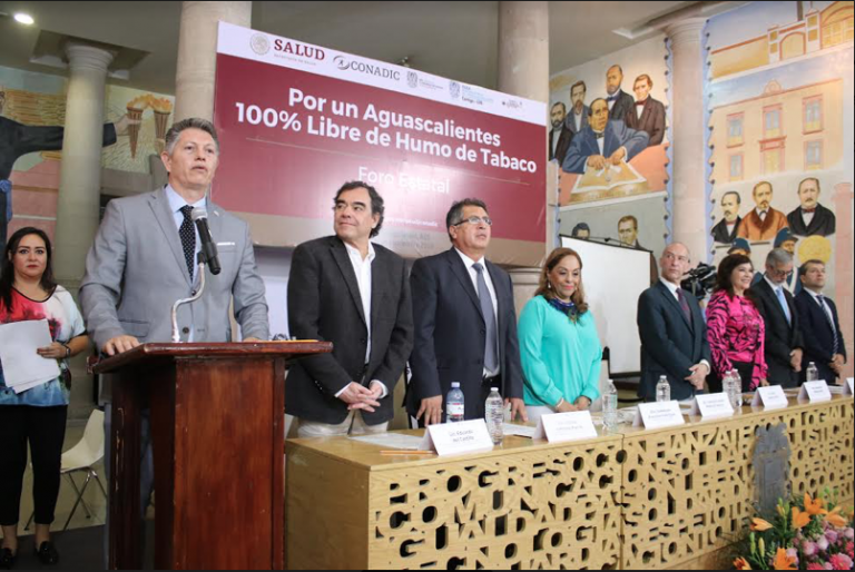 Celebra Congreso Foro por un Aguascalientes 100% Libre de Humo de Tabaco