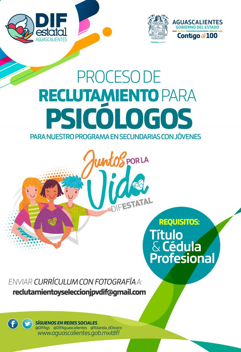 Inicia proceso de reclutamiento de sicólogos para programa contra la autoprivación de la vida de Aguascalientes
