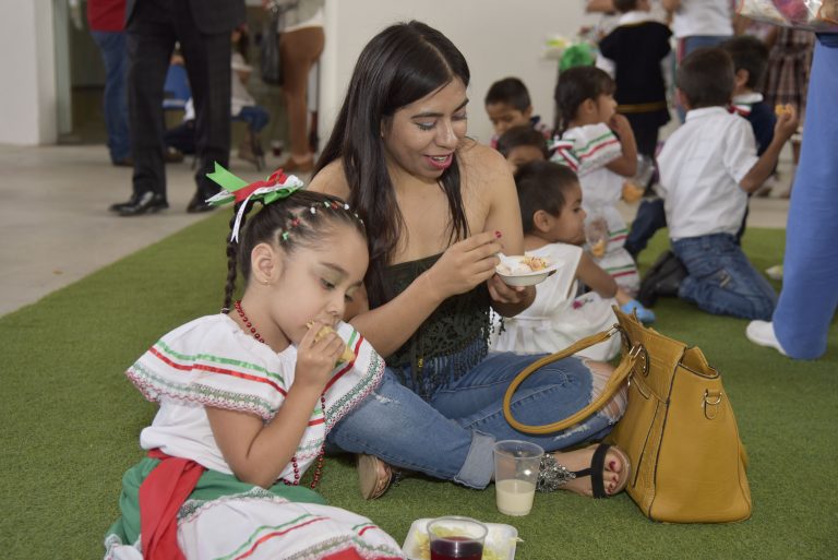 Celebran Fiesta Mexicana en el Centro de Atención Infantil San Marcos de Aguascalientes