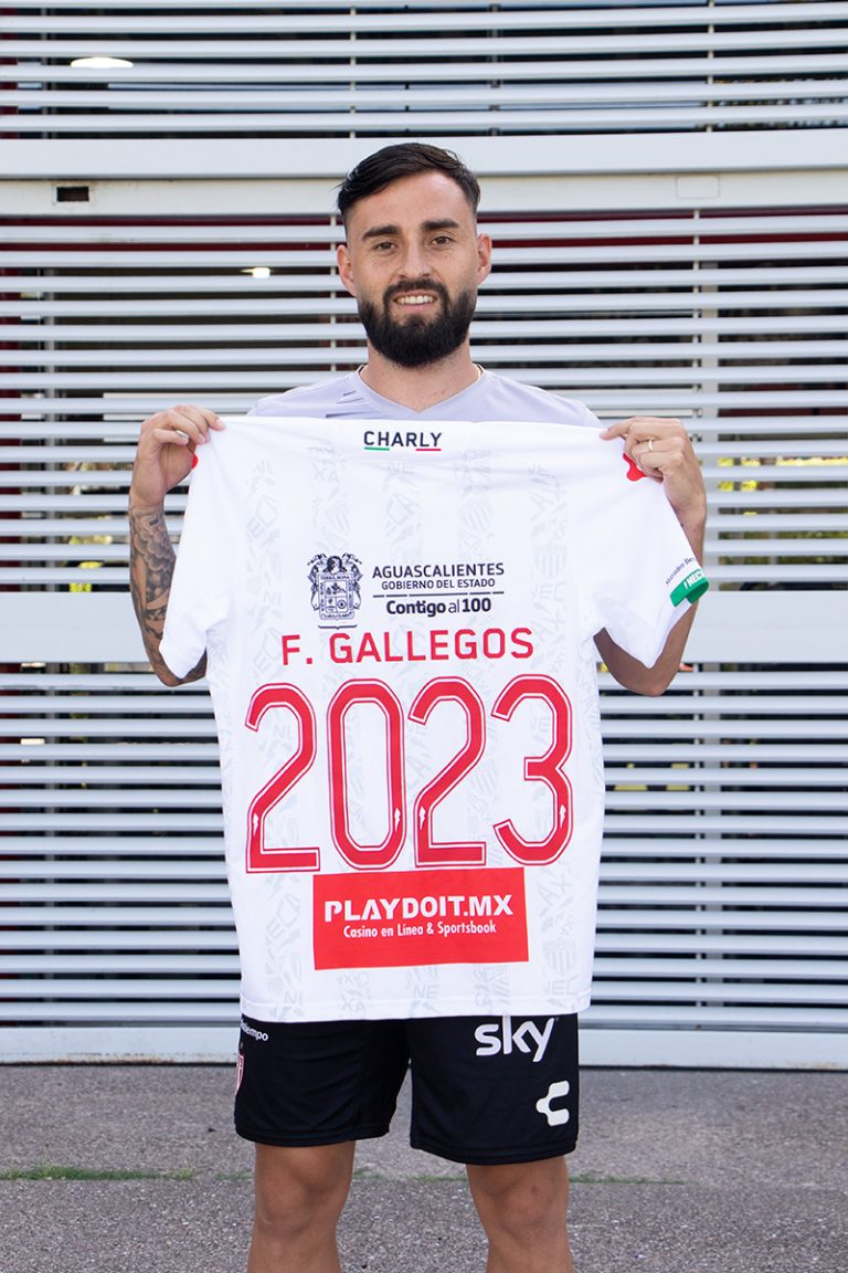 Renueva Necaxa Aguascalientes con Felipe Gallegos hasta el 2023