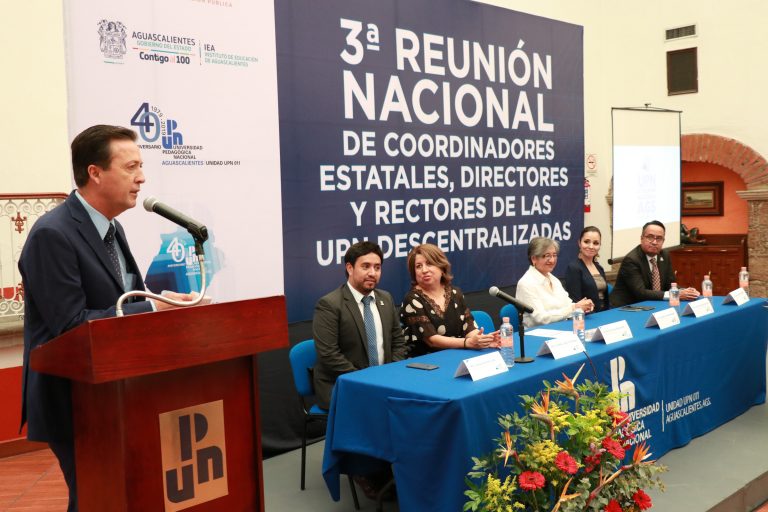 Aguascalientes, sede de la Tercera Reunión Nacional de Directores y Coordinadores de UPN   