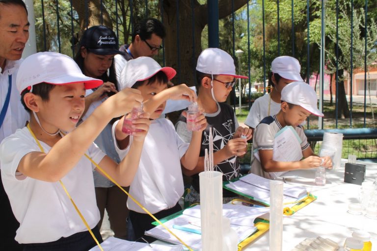 Impulsa Veolia cultura del agua entre la comunidad japonesa en Aguascalientes