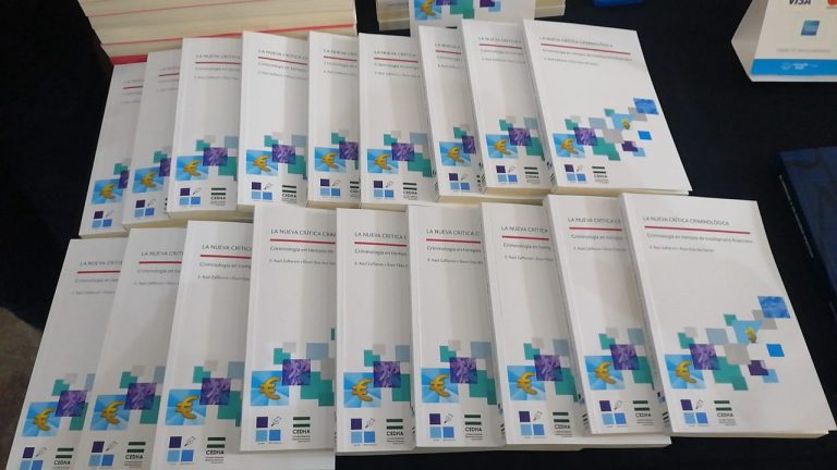Presentan el libro La nueva crítica criminológica      