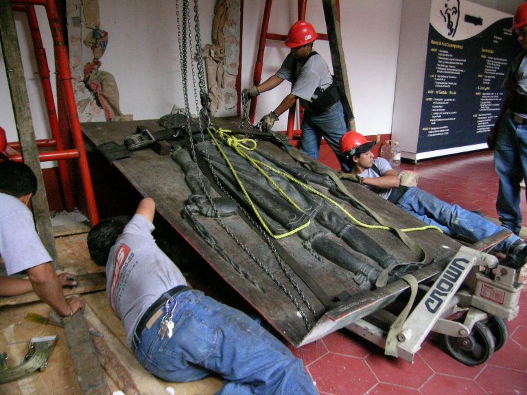 Los relieves de Contreras al Museo de Aguascalientes/ Imágenes de Aguascalientes