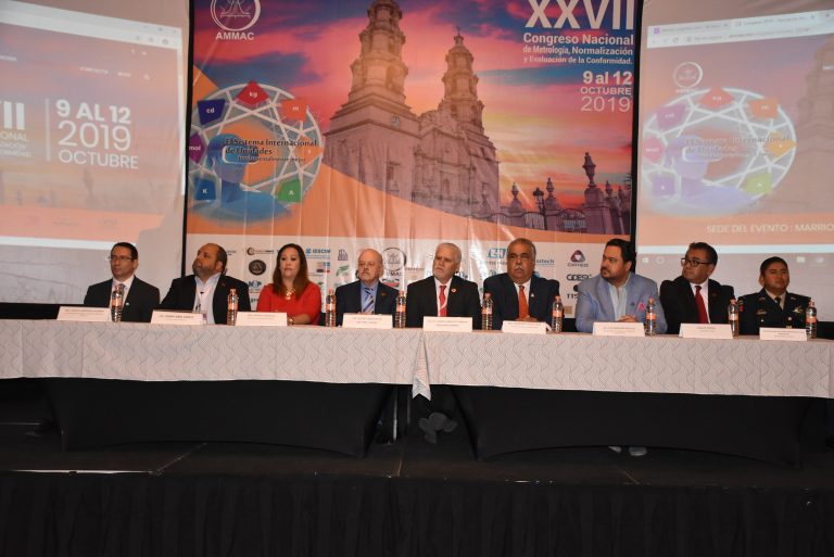 Se inaugura el XXVII Congreso Nacional de Metrología, Normalización y Evaluación de la Conformidad en Aguascalientes