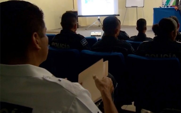 Fortalece la SSPE Aguascalientes capacitación en derechos humanos a personal de la DGRS