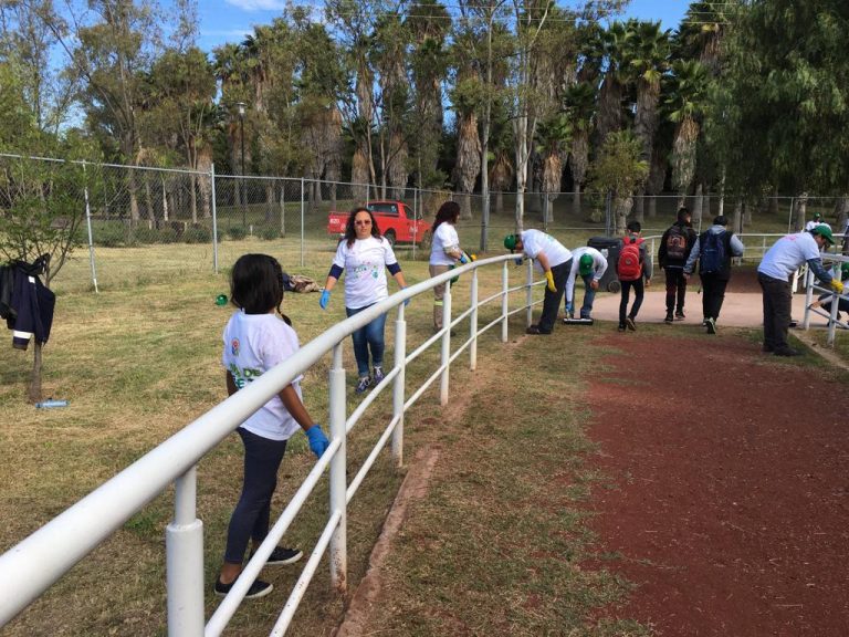 Rehabilitan espacios del Parque Rodolfo Landeros de Aguascalientes
