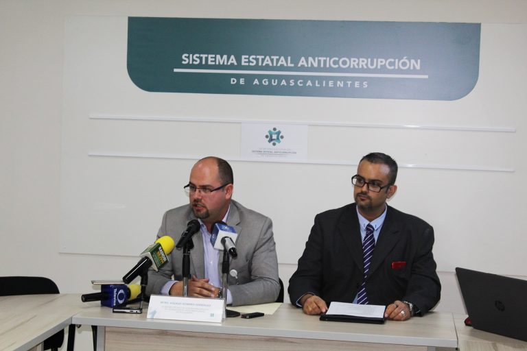 Presenta Sistema Estatal Anticorrupción de Aguascalientes Semáforo de Cumplimiento de los Códigos de Ética y Conducta de los entes públicos