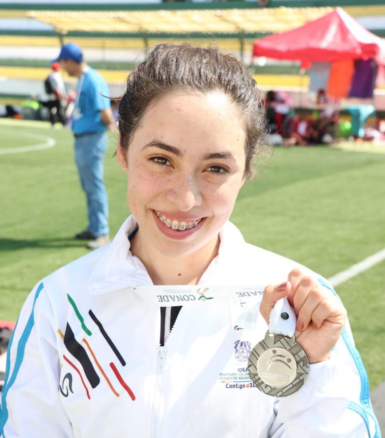Gran desempeño de deportistas de Aguascalientes en la Paralimpiada Nacional