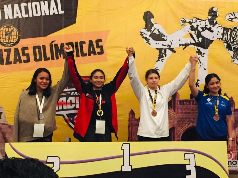 Taekwondoines de Aguascalientes se preparan para los juegos nacionales de la Conade   