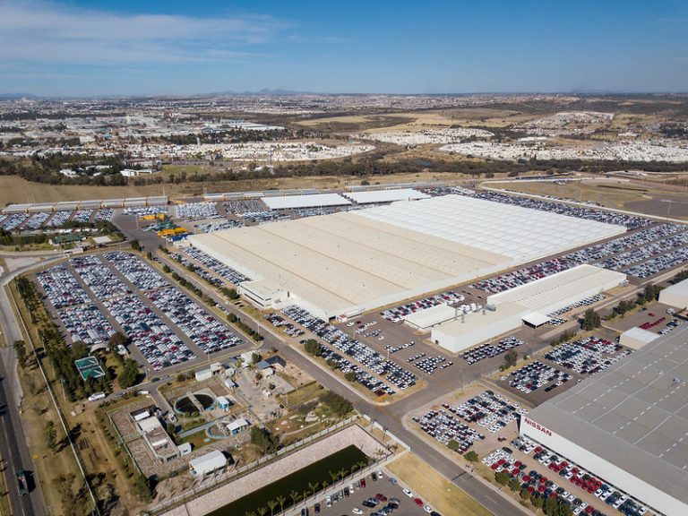Producción automotriz en Nissan Aguascalientes, a la baja