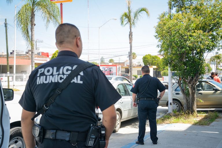 Trabajan en coordinación permanente Policía Municipal y planteles educativos en Aguascalientes