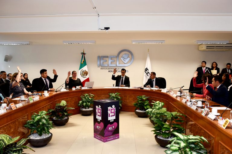 Clausura IEE Proceso Electoral de Aguascalientes 2018-2019    