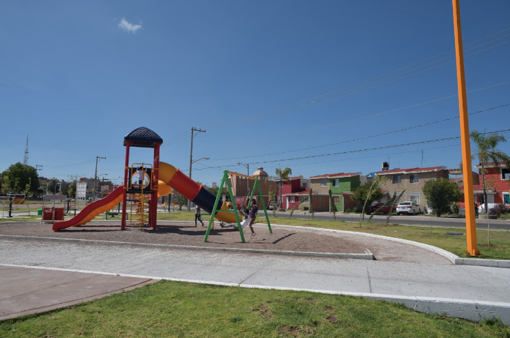 Invierte municipio de Aguascalientes 1.2 mdp en nuevo parque en Valle de los Cactus