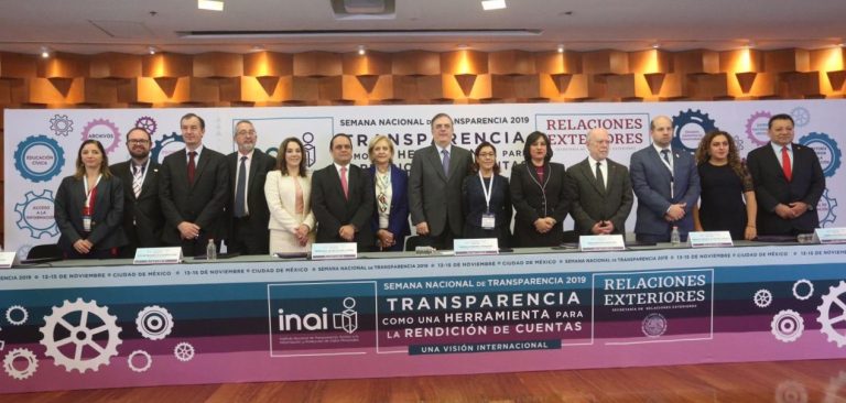 La transparencia es esencial para fortalecer los regímenes democráticos y sus valores