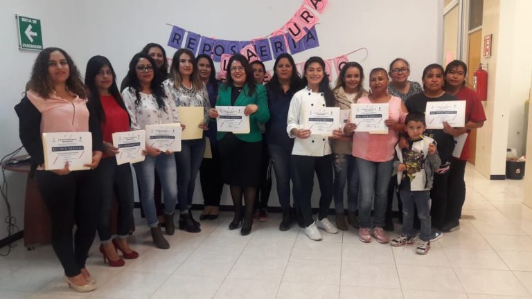 Concluye taller de capacitación en oficios en Tepezalá, Aguascalientes