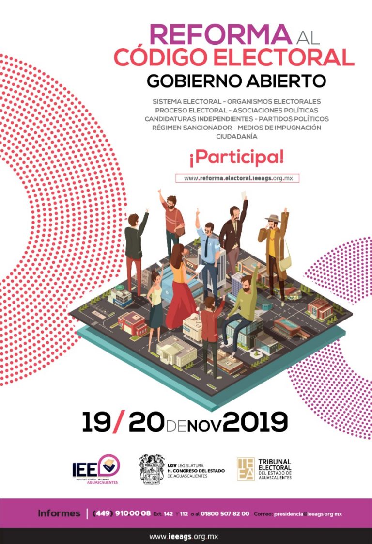 Invita IEE a registrar propuestas para Jornadas de Gobierno Abierto rumbo a Reforma Electoral