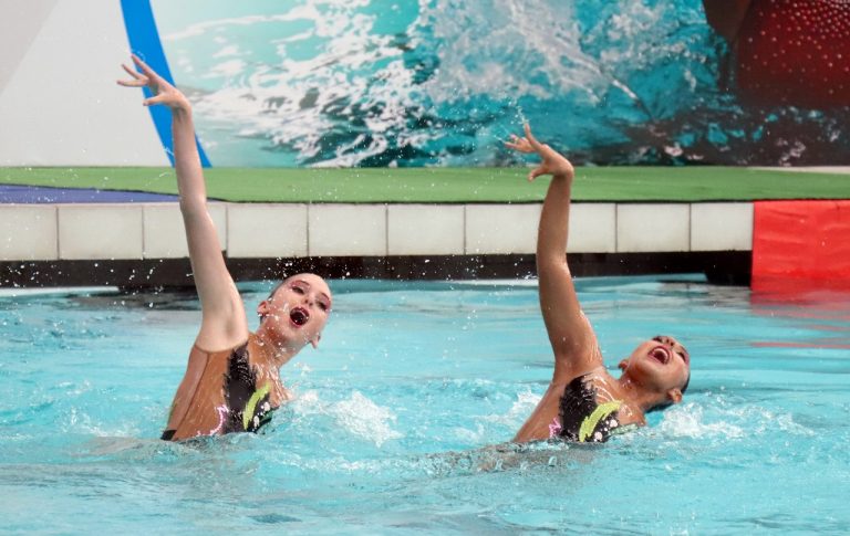Finaliza Torneo de natación artística en Aguascalientes