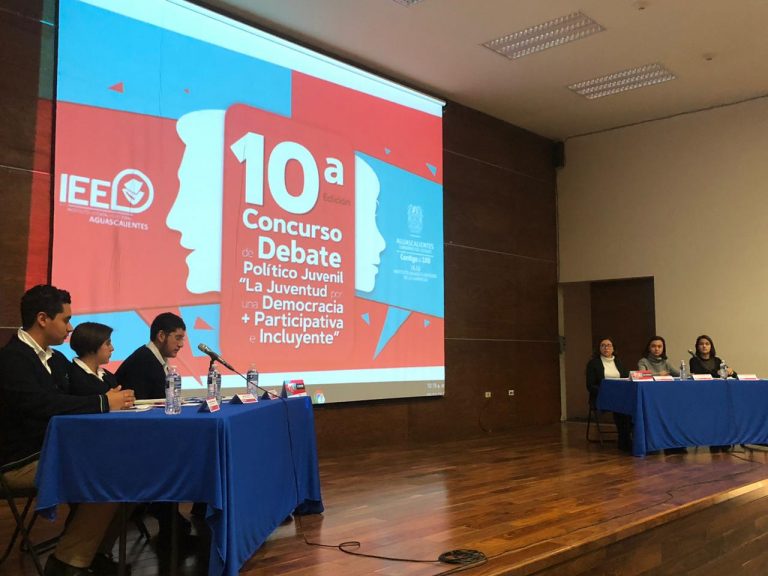Inicia segunda etapa del Concurso de Debate Político Juvenil en Aguascalientes