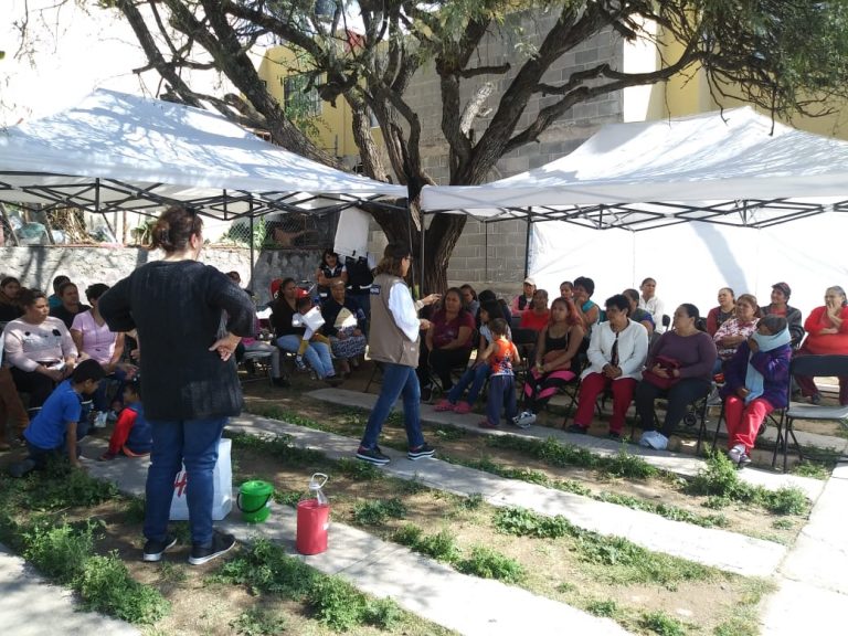 Más de 100 familias del oriente de Aguascalientes recibieron capacitación en materia ambiental 