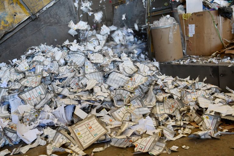 Realiza Instituto Electoral de Aguascalientes destrucción de material y documentación electoral