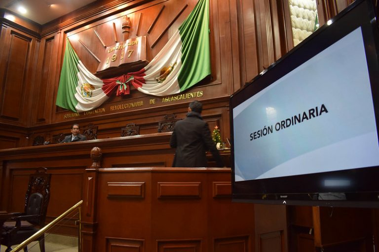 Postergan sesión ordinaria en el Congreso de Aguascalientes por falta de cuórum 