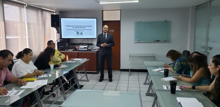 Imparten en ITEA taller sobre las responsabilidades en Unidades de Transparencia