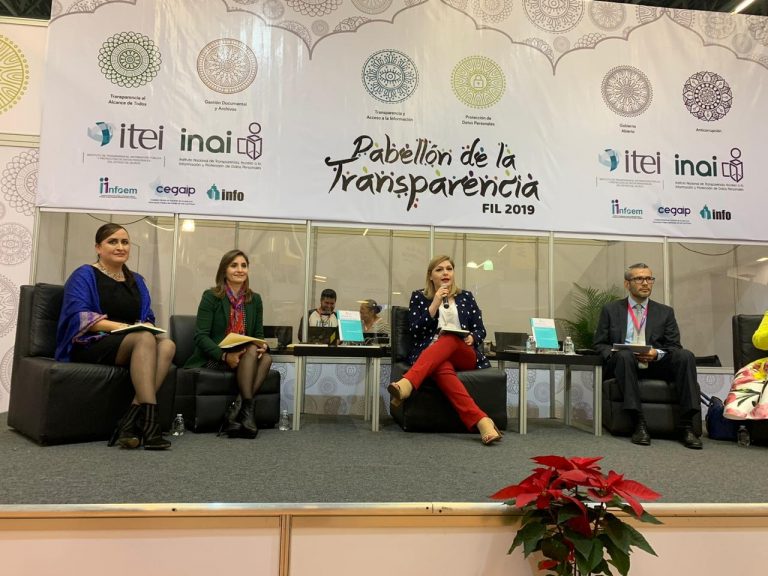 ITEA en la feria Internacional del Libro 2019, Pabellón de la Transparencia