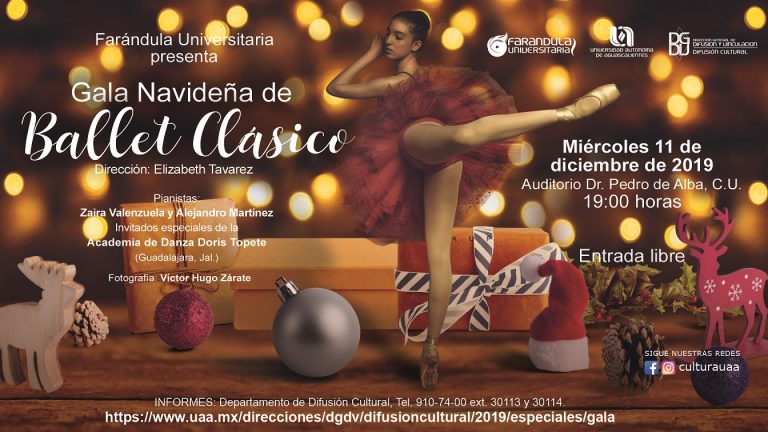 Anuncia Autónoma de Aguascalientes actividades culturales para temporada navideña   